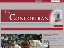 Tablet Screenshot of concordianonline.com
